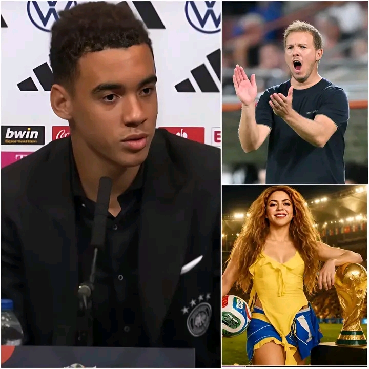 JamalMusiala: Nagelsmann verteidigt Shakira öffentlich, warnt Musiala hart: „Respekt zählt mehr als Talent in unserer Nationalmannschaft.“