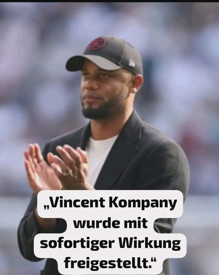 🚨 „VOR WENIGEN MINUTEN HAT SICH Vincent Kompany VERABSCHIEDET…“